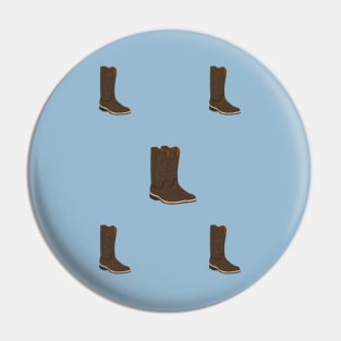 Rustic Boots Pin