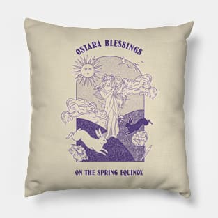 Ostara Spring Pillow