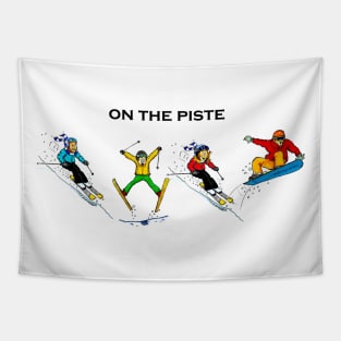 On the piste Tapestry