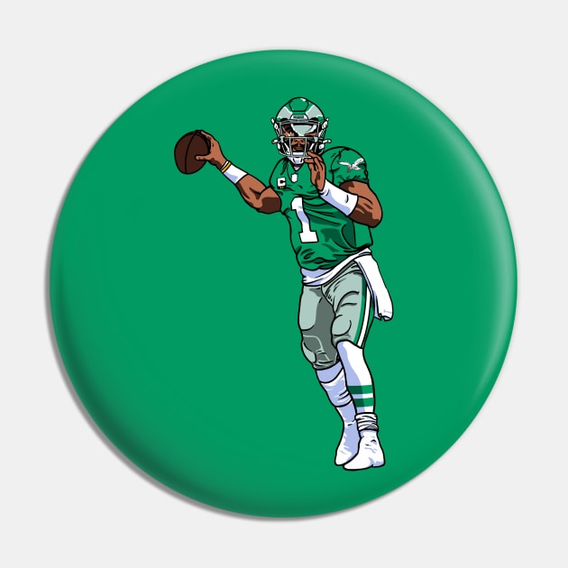 Jalen Hurts Pin by ThePunkPanther