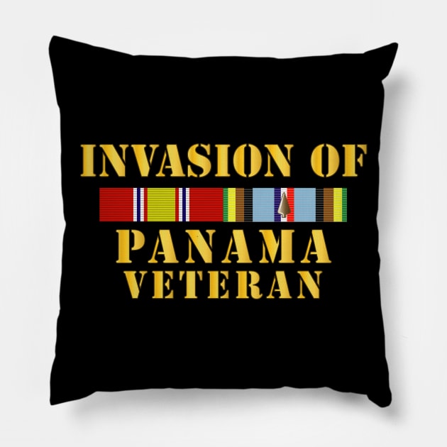 Panama Invansion Veteran w  EXP SVC Pillow by twix123844