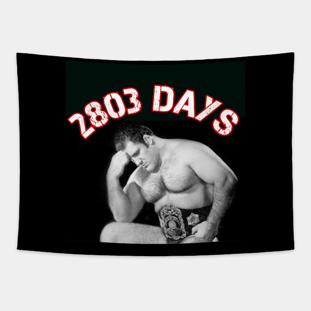 Bruno - 2803 Days Tapestry by FOA Wrestling