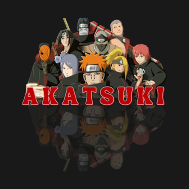 Akatsuki - Naruto Shippuden by picspixydesigns