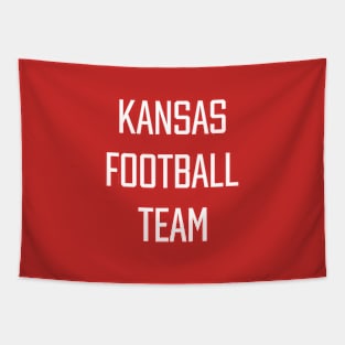 Kansas Football Team Tapestry