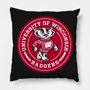 UW - Madison Circle Pillow