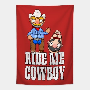 Ride Me Cowboy Tapestry