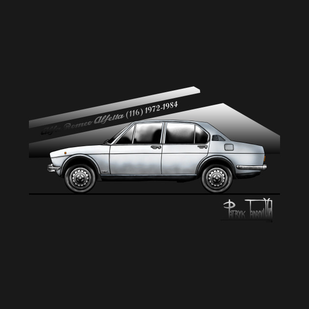 Alfa Romeo Alfetta Berlina Car T Shirt Teepublic