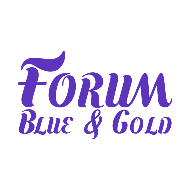 Forum Blue and Gold (Corner) by ForumBlueGold