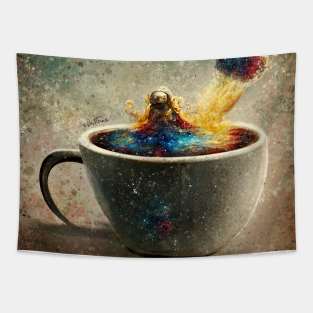 A Cup of Coffee Tapestry