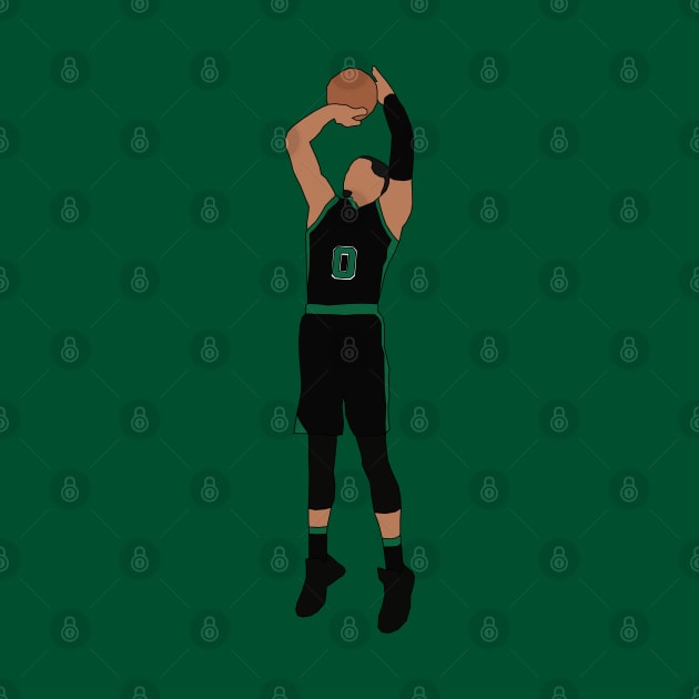 Jayson Tatum Jumpshot by rattraptees