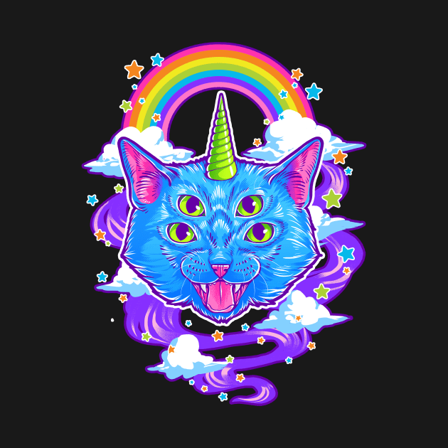 Unicorn Cat by Retkikosmos