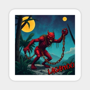 LAGAHOO / LOUP GAROU – FULL COLOUR – FETERS AND LIMERS – CARIBBEAN FOLKLORE EVENT DJ GEAR Magnet
