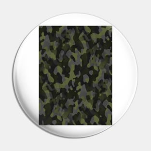 Green camouflage Pin