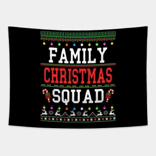 christmas squad - family christmas squad Tapestry