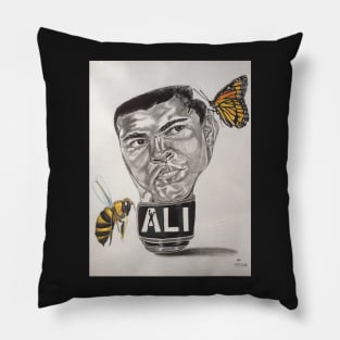 "Float Like a Butterfly, Sting Like a Bee" Pillow