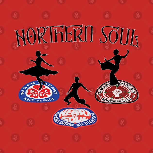 Northern Soul Dancers, Manchester, Blackpool, Stoke, Wigan by Surfer Dave Designs