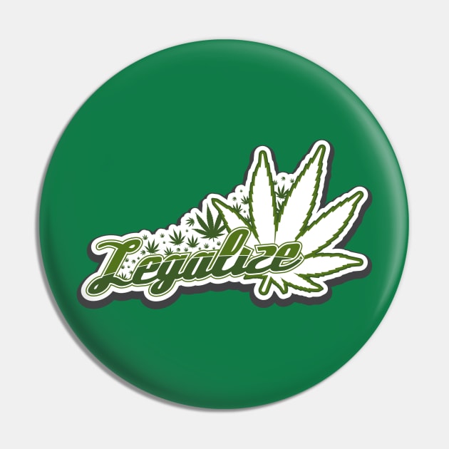 Legalize Weed, Marijuana, Cannabis, Medical Pin by damienmayfield.com