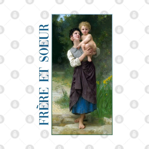 Brother and Sister by Bouguereau by academic-art