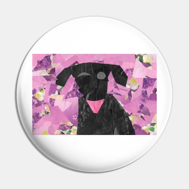 Winking Puppy Pin by cajunhusker