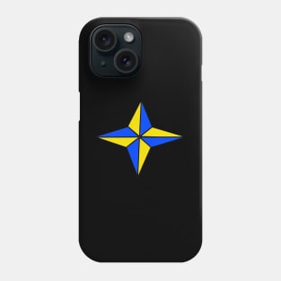 Blue & gold Star Phone Case