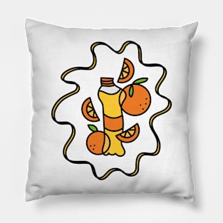 Stay Fresh Orange Juice Soda 2 Pillow