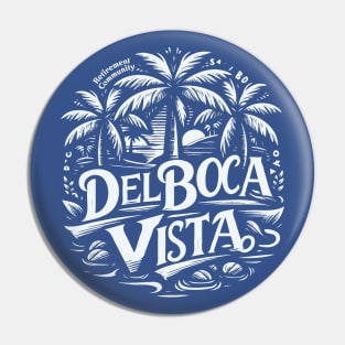 Del Boca Vista Retirement Community Florida Pin