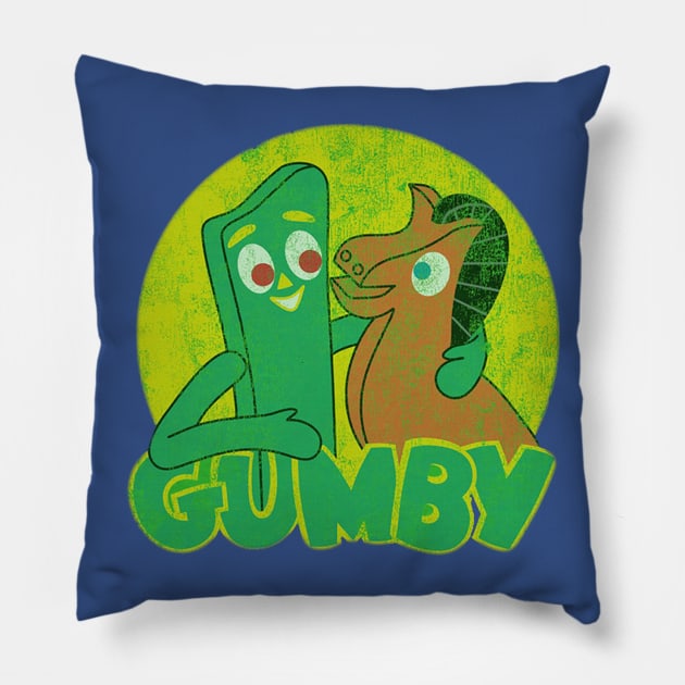 Gumby! Pillow by jeremiahm08