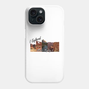 Utah National Parks: Bryce, Zion, Canyonlands, Arches, Capitol Reef Phone Case