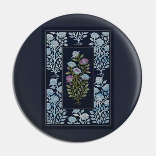 Rose garden (indigo) Pin