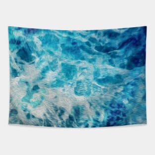 Beautiful Blue Waves 2 Tapestry