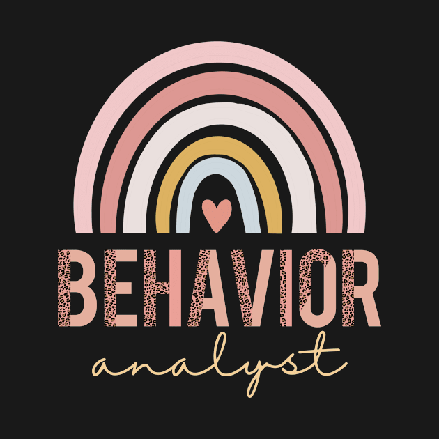 Behavior Analyst apparel or gift for every BA, BCBA or ABA Therapy student. Behavior Analyst appreciation gift by The Mellow Cats Studio