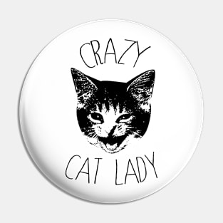 Crazy Cat Lady Pin