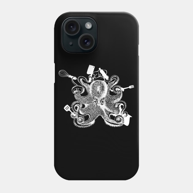 Octopus Chef Phone Case by AI studio