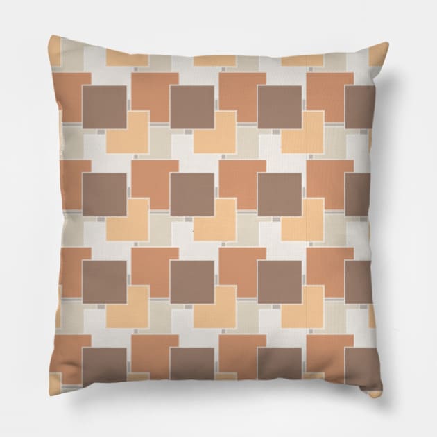 sarilmak patchwork Pillow by Load Art