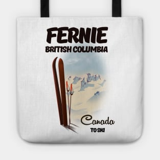 Fernie British Columbia winter ski Tote