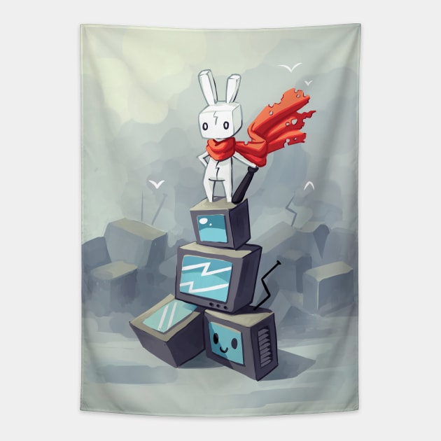 King Of The Hill Tapestry by Freeminds