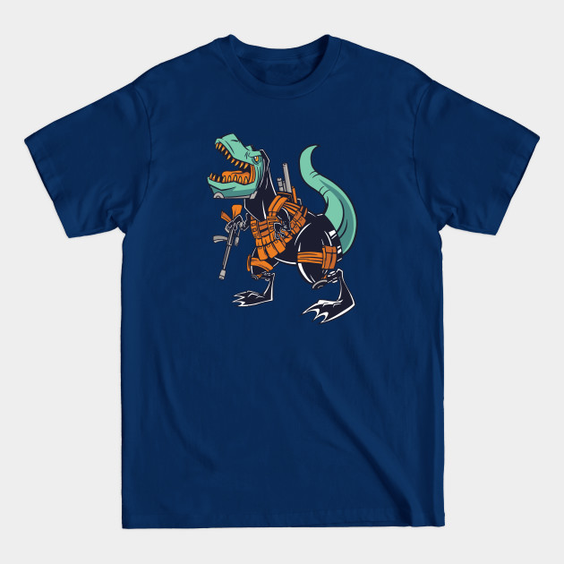 Discover Military T-Rex - T Rex - T-Shirt