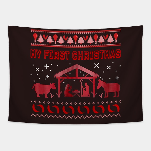 My First Christmas Tapestry by Evlar