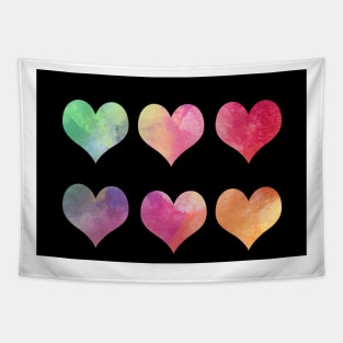 love hearts Tapestry