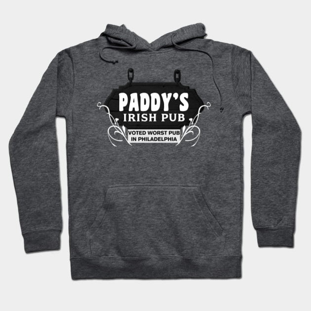 Paddy/'s Irish Pub Hooded Sweat Shirt It/'s Always Sunny in Philadelphia Hoodie