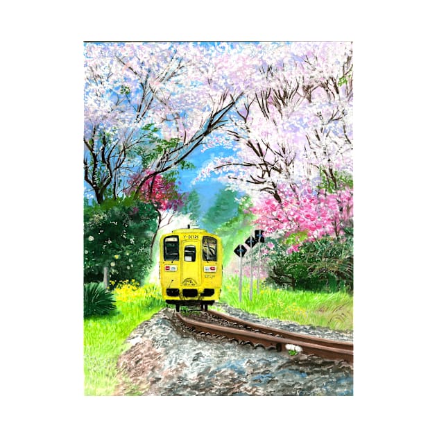 cherry blossom station by H'sstore