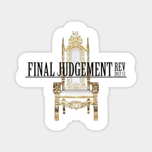 Final Judgement Magnet