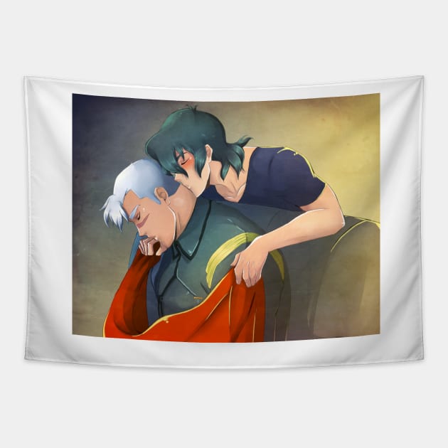 Sheith Neck Kiss 2 Tapestry by Iwonn