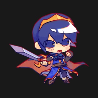 Hero King Marth Sticker T-Shirt