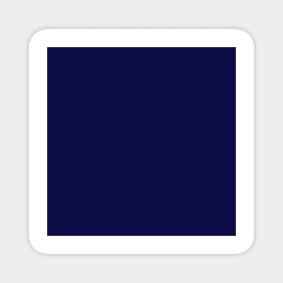 North Sea Blue Solid Color Magnet