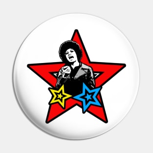 Angela Davis - Superstar Star Pin