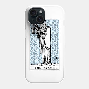 The Hermit - A Geometric Tarot Card Print Phone Case