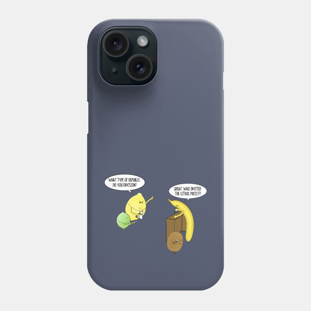 Beware of the citrus press! Phone Case by shackledlettuce