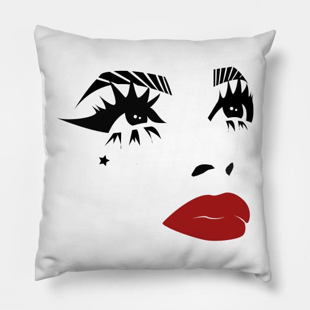 Bella Valentina Pillow by Buck_Red