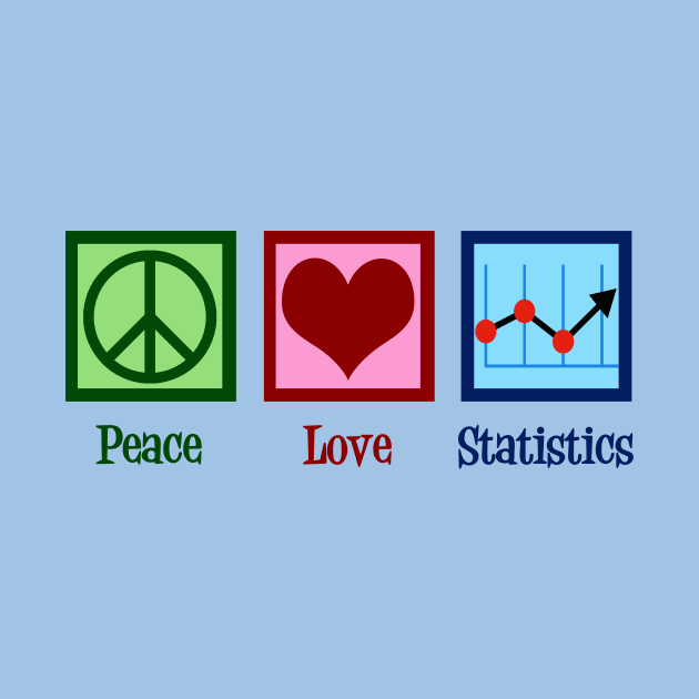 Peace Love Statistics by epiclovedesigns